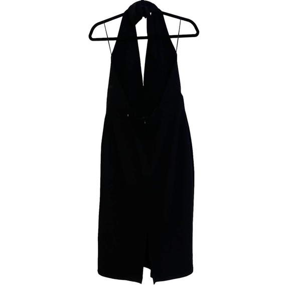 DRESS THE POPULATION Vanessa Halter Body-Con Midi Dress Size L NWOT - Picture 6 of 12